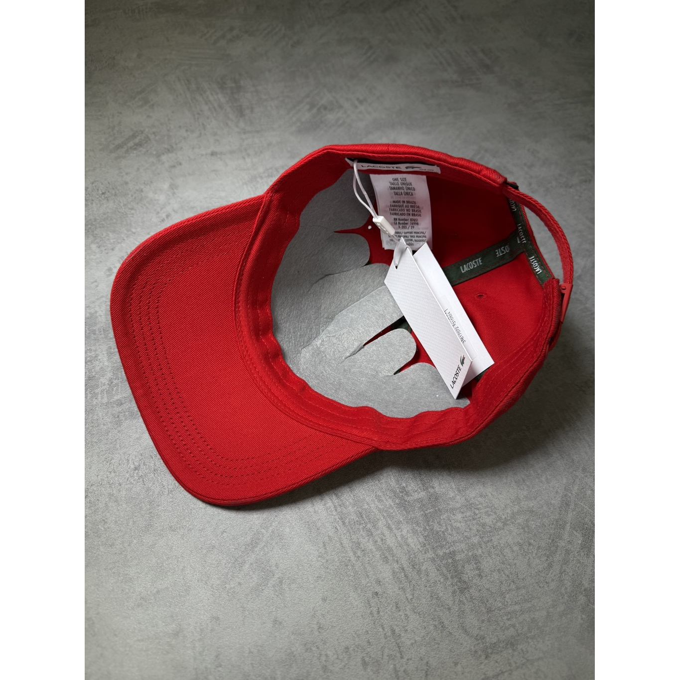 Boné Lacoste Gabardine